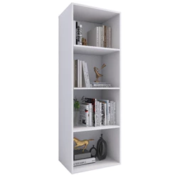 Estante Organizador Livreiro Madeira MDP Prateleira Livros Quarto Sala Cozinha Decoração Ambientes