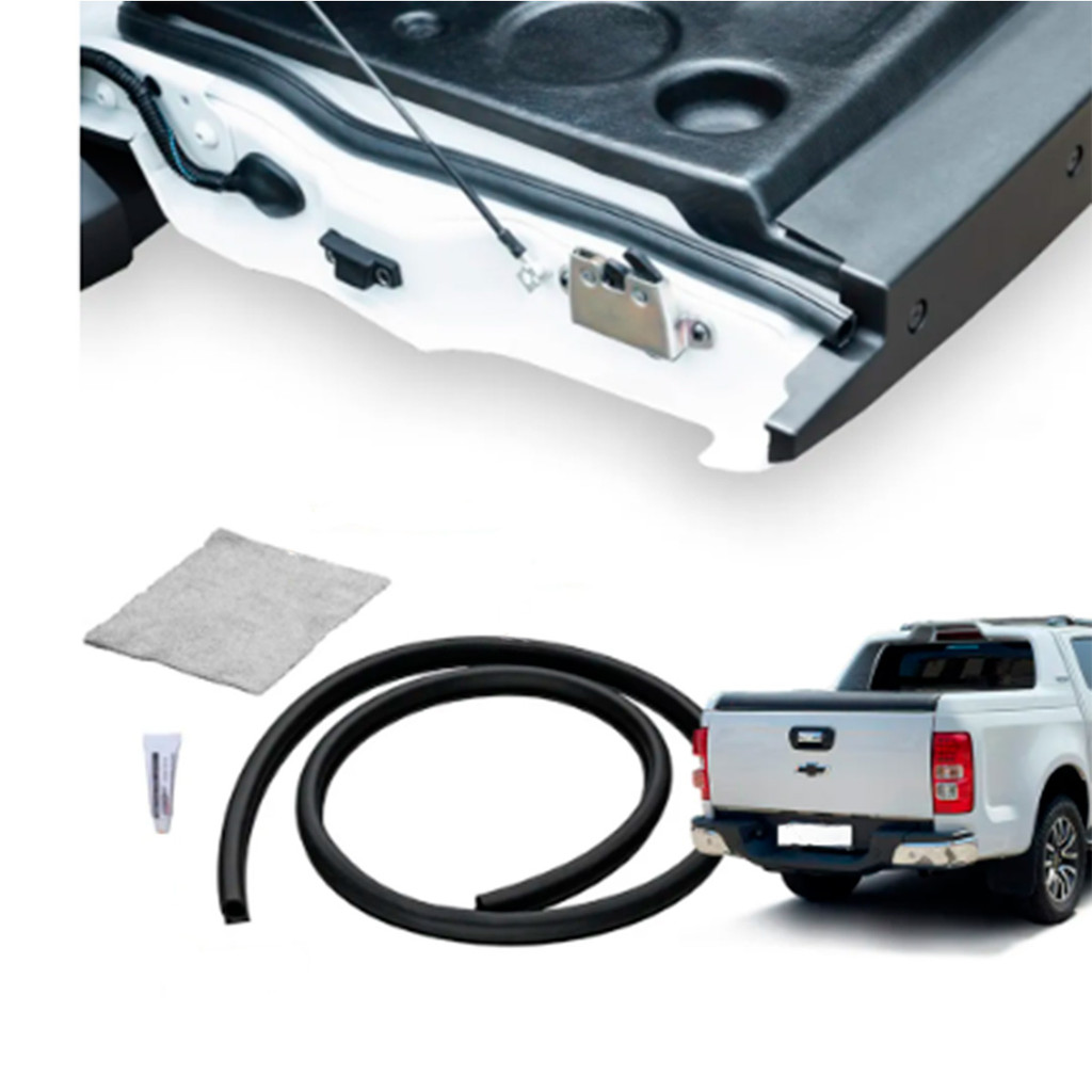 Borracha de Vedação Tampa Traseira Chevrolet S10 2012 a 2025 Keko Caçamba Kit em Oferta na Shopee