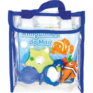 Diversão no Banho! Amiguinhos do Mar | Suelen Katerine A. Santos em Oferta na Shopee