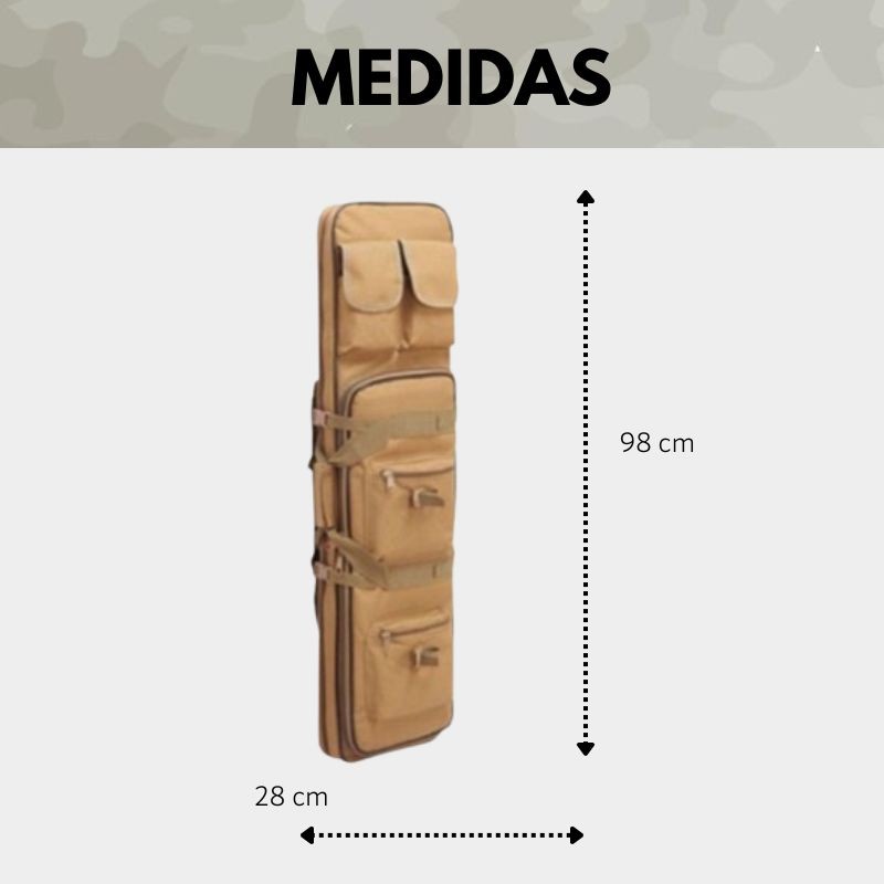 Capa Case Maleta Bolsa Mochila Para Equipamento De Pressão Airsoft em Oferta na Shopee