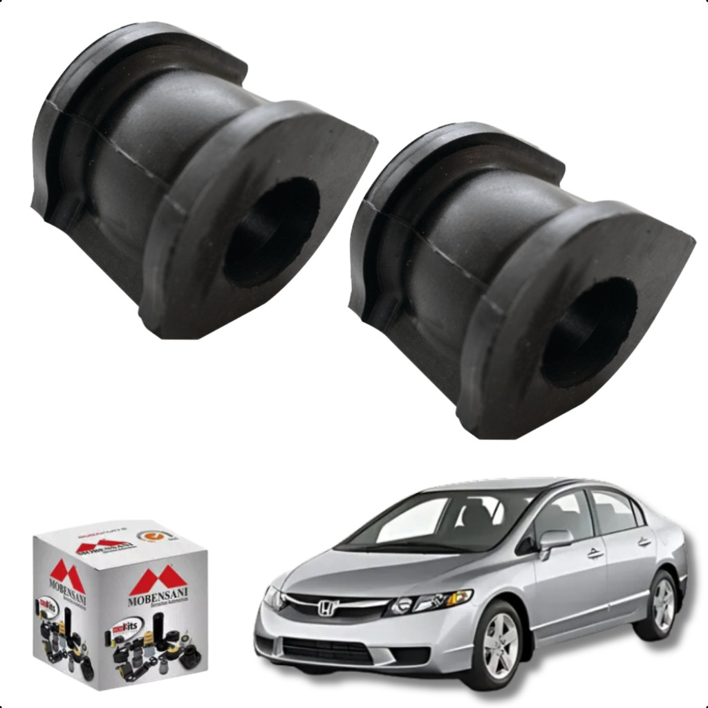 Par Bucha Barra Estabilizadora Dianteira 21mm Civic 07/11 em Oferta na Shopee