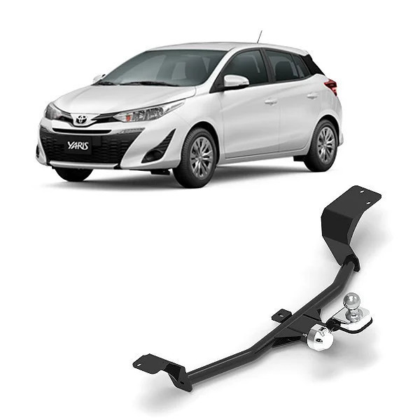 Engate Reboque Toyota Yaris Hatch 2017 2018 2019 2020 2021 2022 2023 2024 700kg tOP
