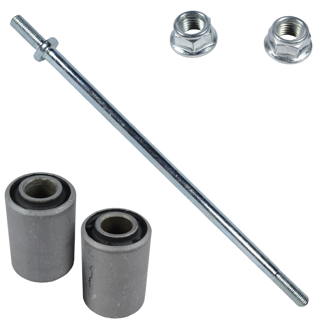 Eixo kit quadro elástico balança completo Biz125 2006 a 2010 com porca e buchas