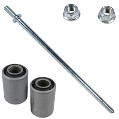 Eixo kit quadro elástico balança completo Biz125 2006 a 2010 com porca e buchas