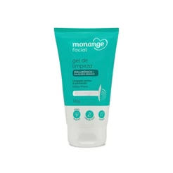 Gel de Limpeza Monange Facial Anti-oleosidade com Ácido Hialurônico e Salgueiro Branco 120g