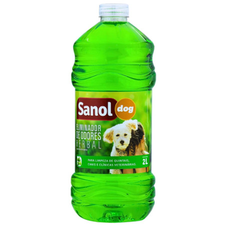 Eliminador de Odores Herbal 2l - Sanol Dog