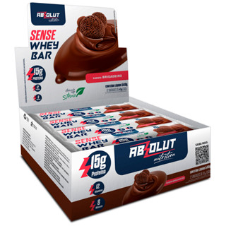 Barra de Proteina Sense Whey Bar Zero Açúcar Adicionado Caixa 12 Unidades em Oferta na Shopee