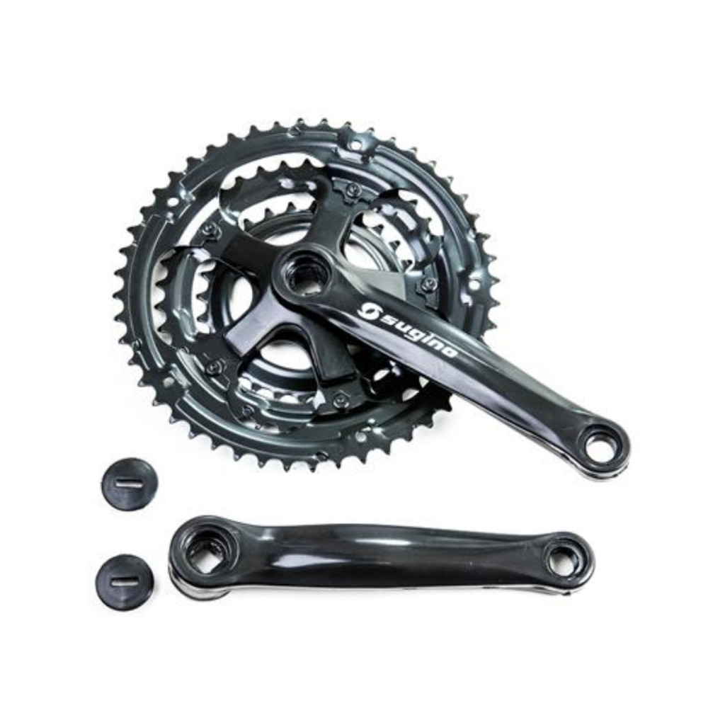 Pedivela Bicicleta Sugino Coroa Tripla 48/38/28d 170mm Bike Mtb