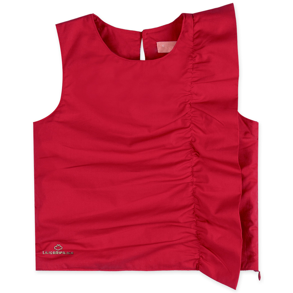 Regata Babados Infantil Feminina Lilica Ripilica