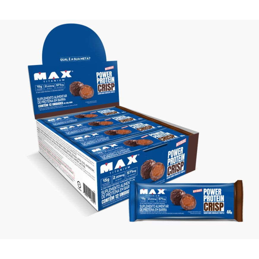 Power Protein Crisp Bar 12 und de 44g - Max Titanium