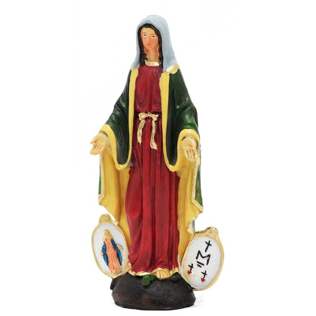 Nossa Senhora Medalha Milagrosa 1 Peça 7X4X15CM