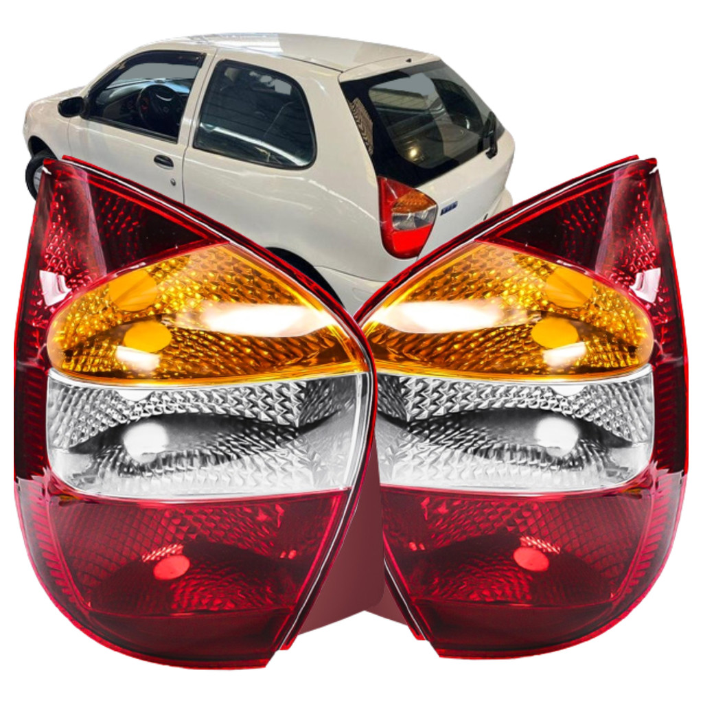 Par Lanterna Traseira Palio Fire 2001 2002 2003 2004 Á 2006