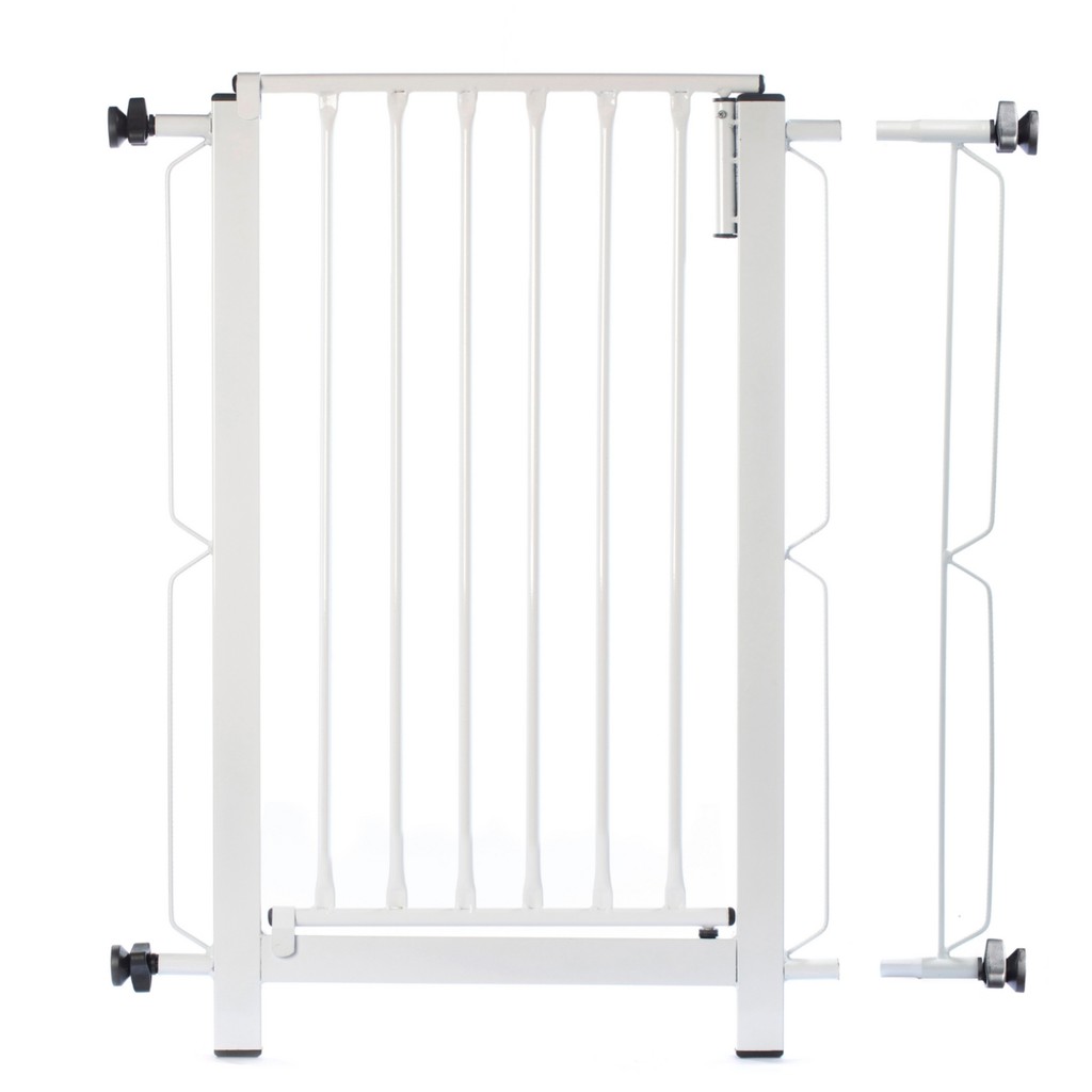 Grade e portão para cachorro bebê pet, vãos de 71cm a 75cm