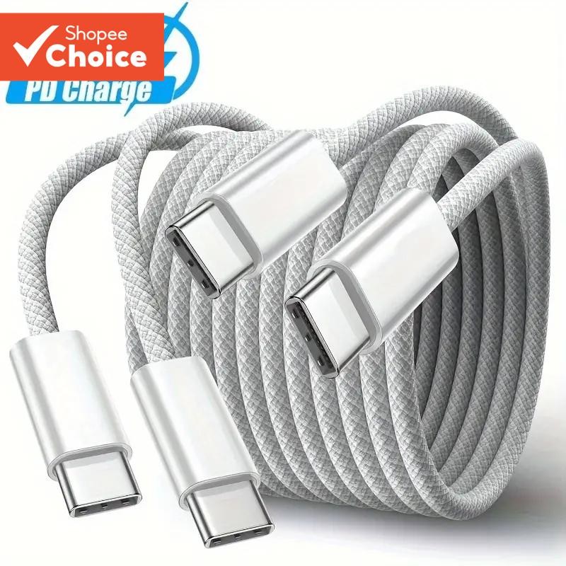 Cabo USB Tipo C PD Carga Rápida Público Para CTOC De Cabeça Dupla 60W De Huawei Telefone Móvel 3A Atacado