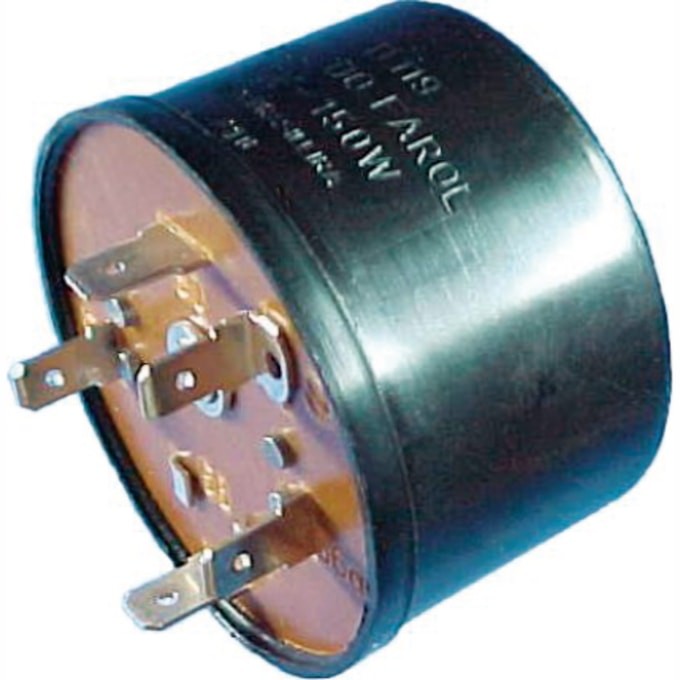 RELÊ COMUTADOR DE FAROL VW (FUSCA,KOMBI...) -12V DNI-0119