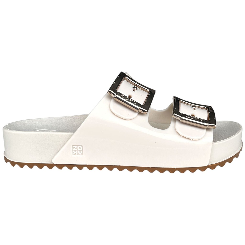 Sandália Feminina Rasteira Fivela Birken Zaxy Partner