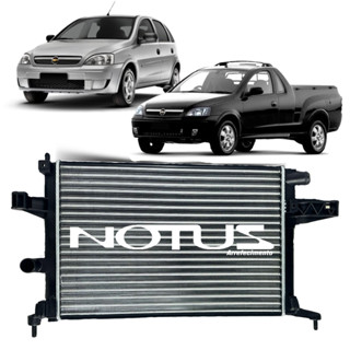 RADIADOR NOTUS GM CORSA 1.0 1.4 1.8 MONTANA 2003 A 2010 (7114523) em Oferta na Shopee
