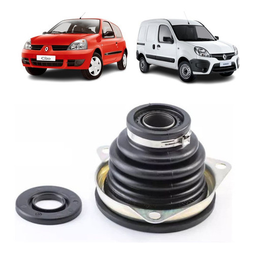 Coifa Do Cambio Lado Esquerdo Clio Kangoo Original Renault em Oferta na Shopee