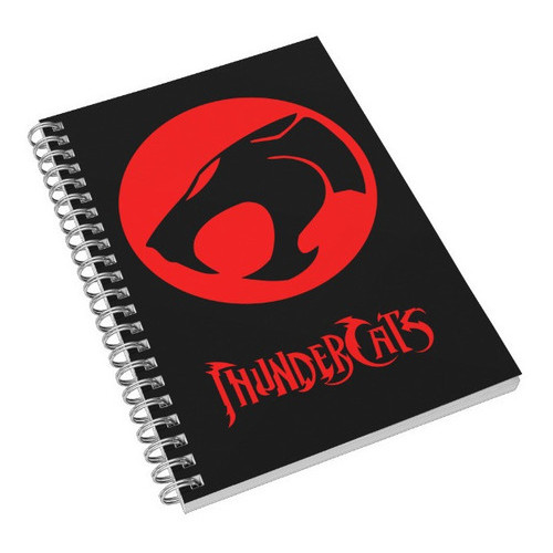 Caderno Universitário Thundercats Caricaturas 1, 10 e 15 Matérias Escolar Capa Dura Animes  Desenhos