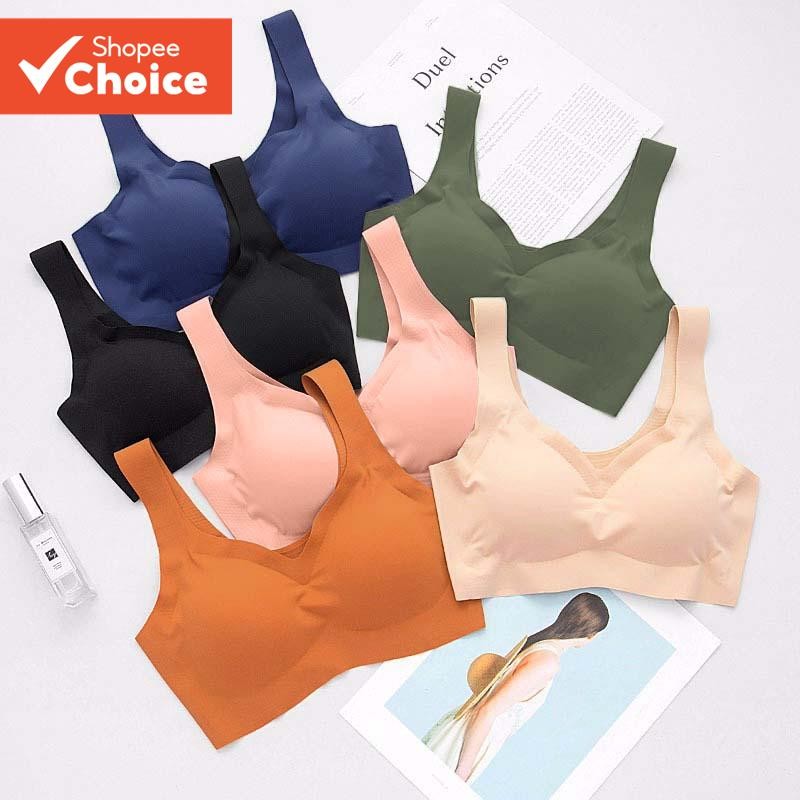 Bralette Sem Fio Ultrafino – Sutiã Confortável Respirável E Super Macio Para Mulheres