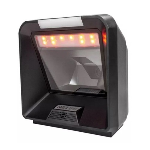 Leitor Código De Barras 1D 2D Qr Code Boleto Omnidirecional Fixo Mesa