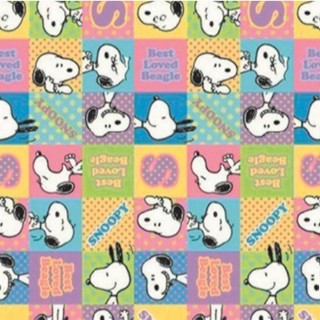 Tecido TRICOLINE MISTA Estampa Digital - Snoopy 6 em Oferta na Shopee