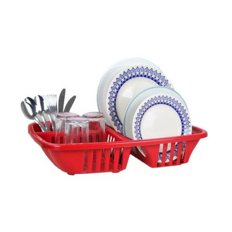 ESCORREDOR DE LOUÇA PLÁSTICO COLORIDO em Oferta na Shopee