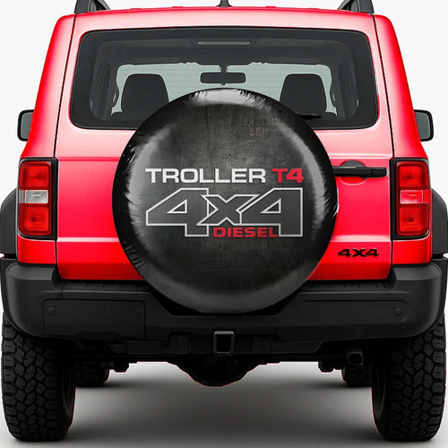 Capa Estepe Pneu Troller Exclusiva Personalizado Cn928