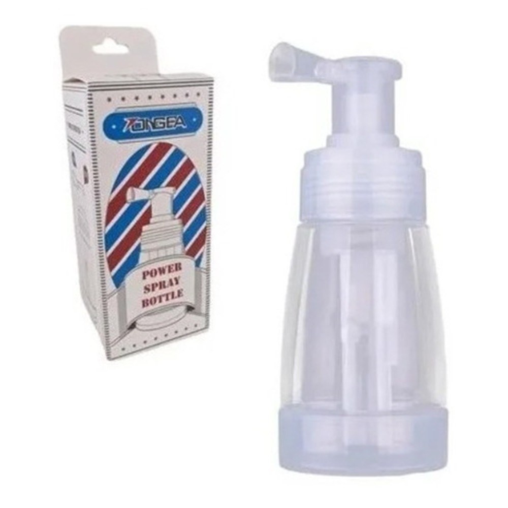 Borrifador De Talco Transparente Para Barbeiro cod 1265 em Oferta na Shopee
