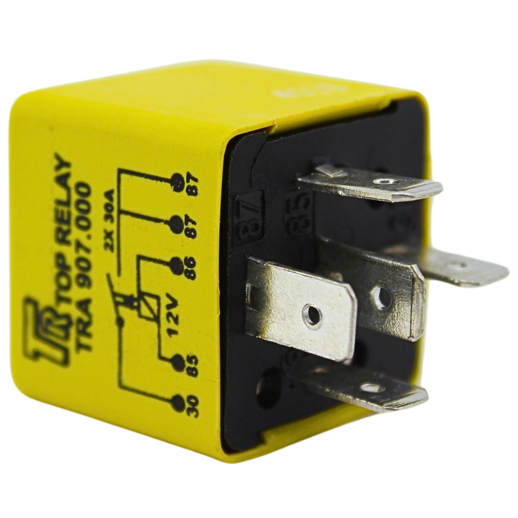 Relé Auxiliar Injeção Eletrônica Scénic 1998 Até 2011 Duplo 87 12V 2x30A — imagem 2 de 2