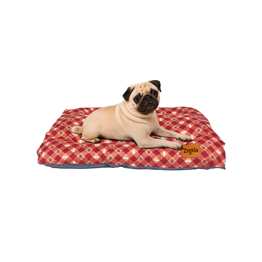 Colchonete Para Cachorro Gato Caminha Zoola Pet Xadrez de Pata 70Cm X 50Cm Tamanho 2 - Em Oferta