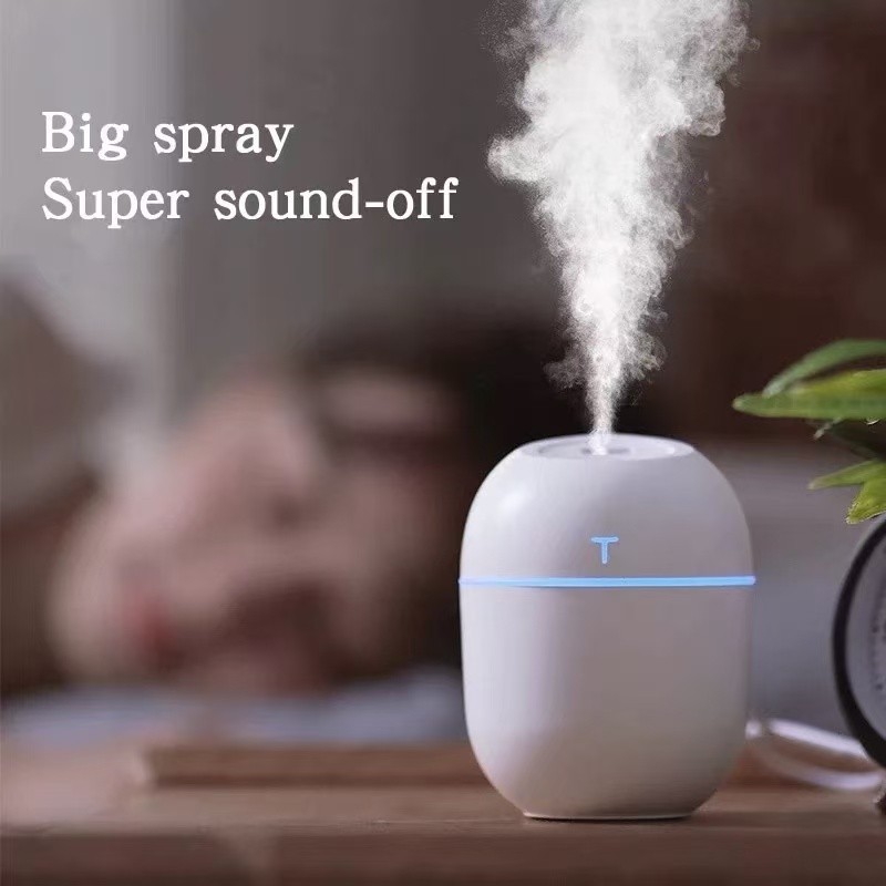 Umidificador atomizador de ar doméstico portátil 200ml bateria de longa duração e baixo ruído