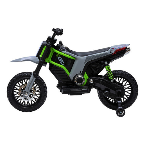 Mini Moto Elétrica 12v Brinquedo Infantil Com Rodinhas Led Amortecedor Bateria e USB