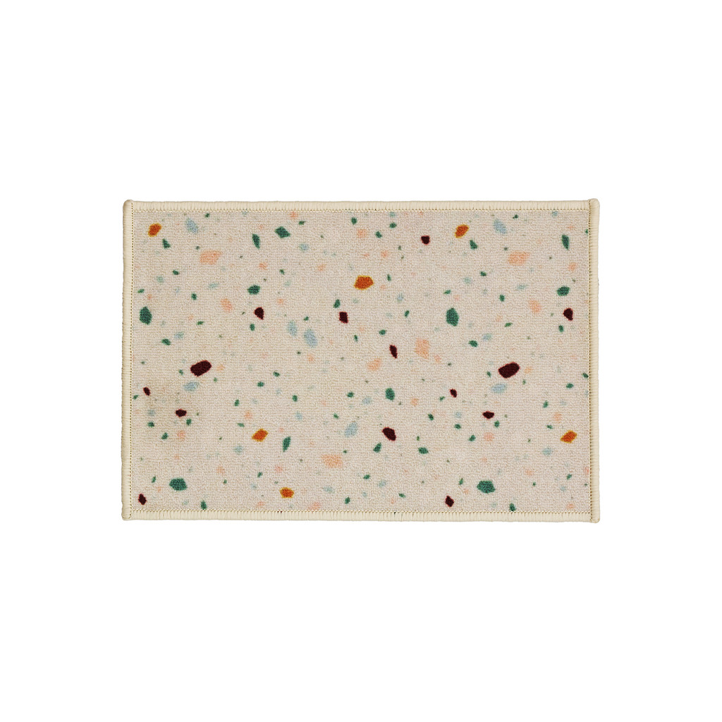 Tapete Clean Confetes 40x60cm - Edantex em Oferta na Shopee