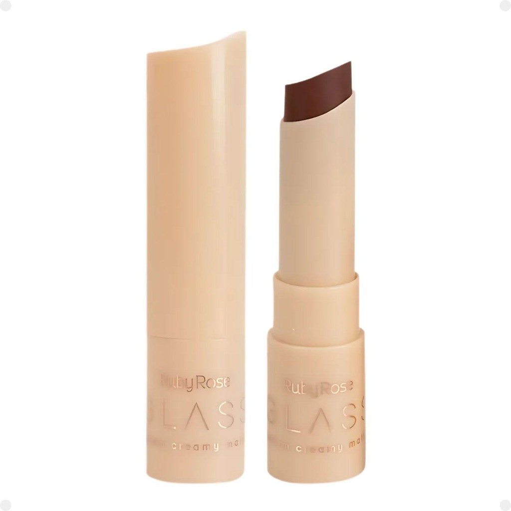 Batom Creamy Matte Ruby Rose Glass GL04 Hb-F567-4 3g