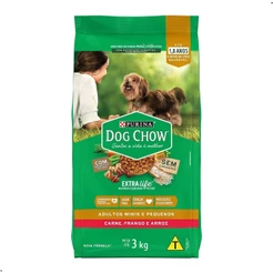 Alimento Dog Chow Extra Life Cães Adultos P Carne Frango 2,5kg