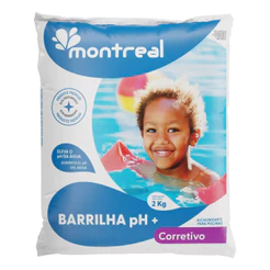 Montreal Barrilha pH+ 2kg Elevador de pH para Piscinas