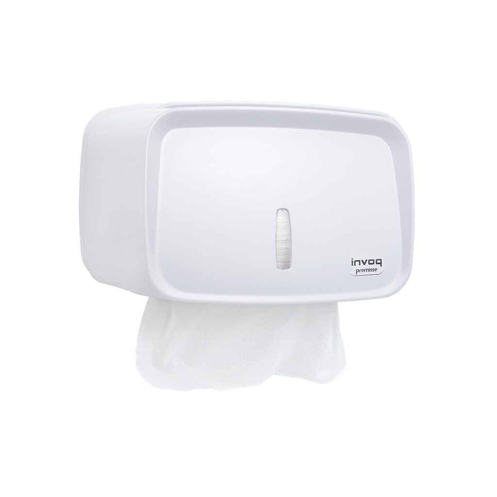 Dispenser Papel Toalha Toalheiro Compacto Invoq Cor Branco - Premisse