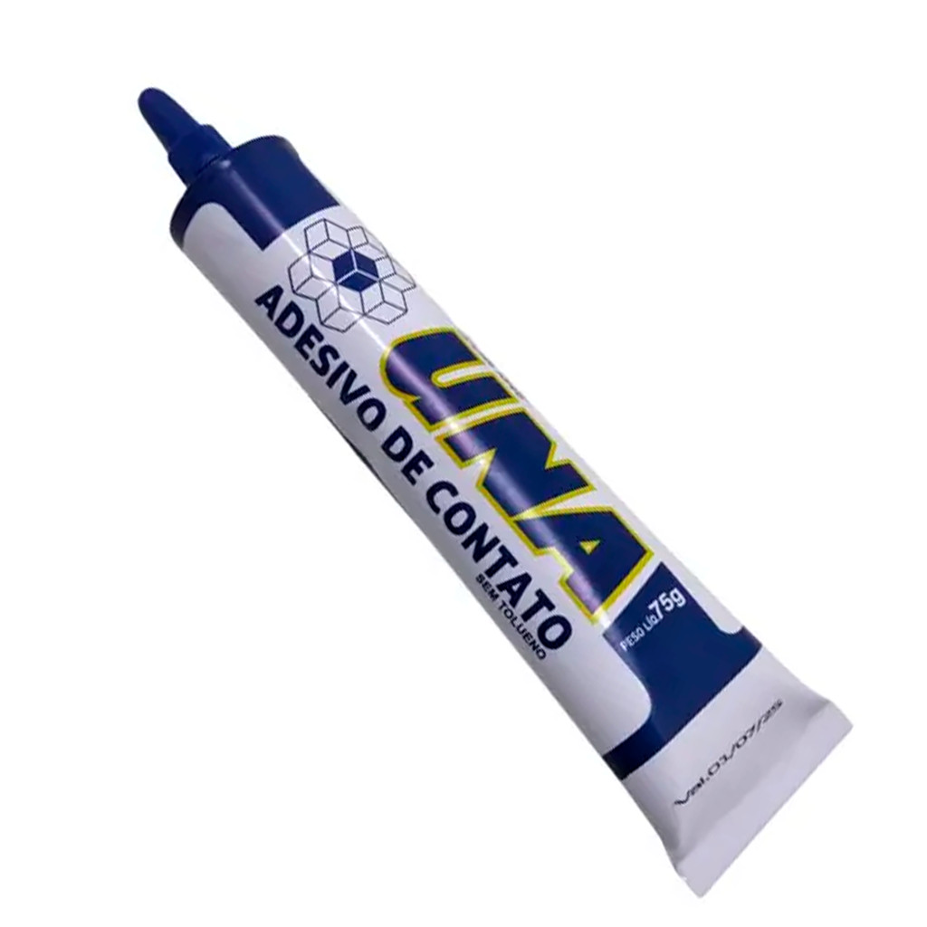 Adesivo Cola De Contato 75g Alta Aderência Secagem Rápida Resistência Cola Tudo MDF MDP Profissional