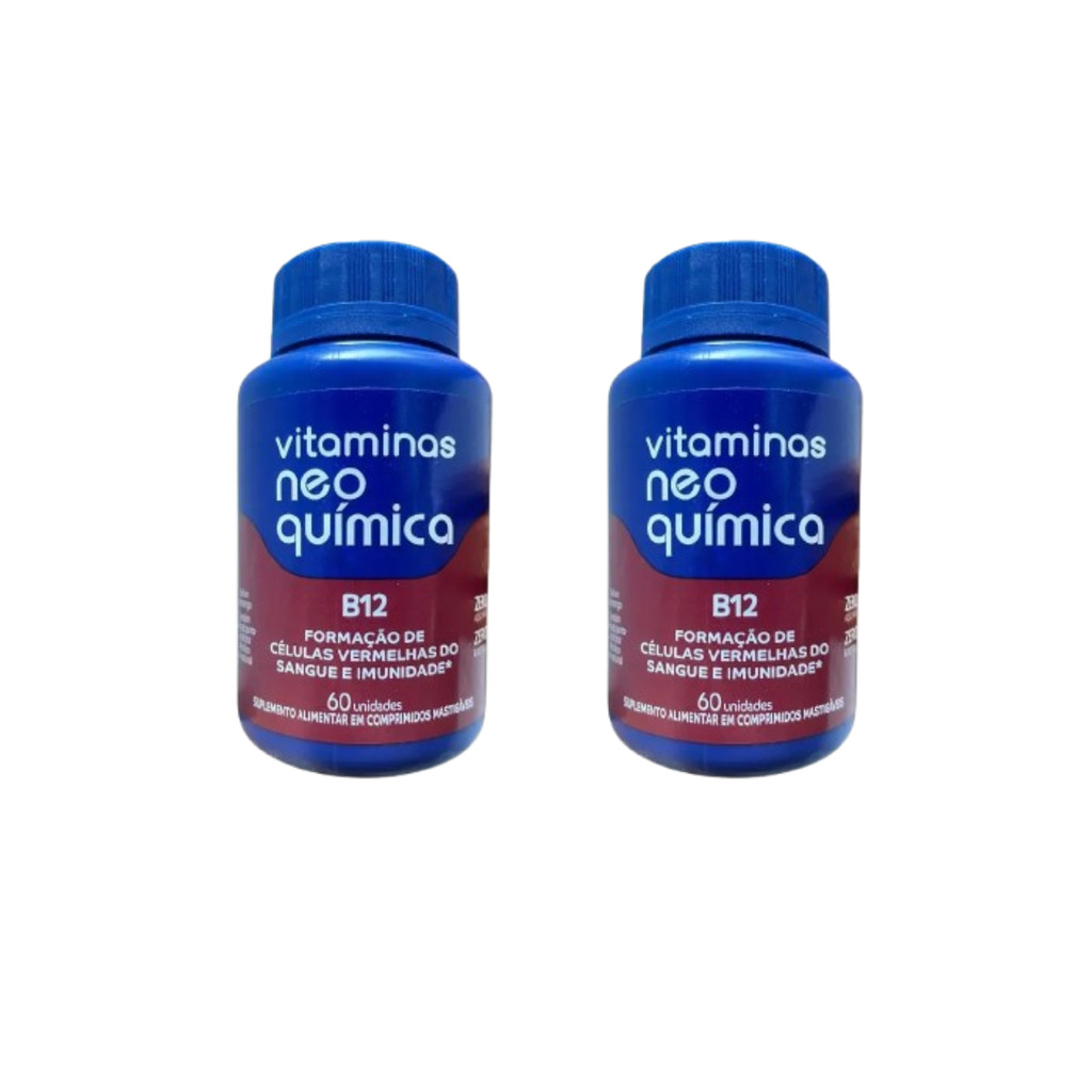 Kit 2 und Vitaminas Neo B12 60 Cpr