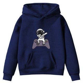Blusa Moletom Flanelado Infantil Canguru Astronauta Game Controle Bolsa Kids Criança em Oferta na Shopee