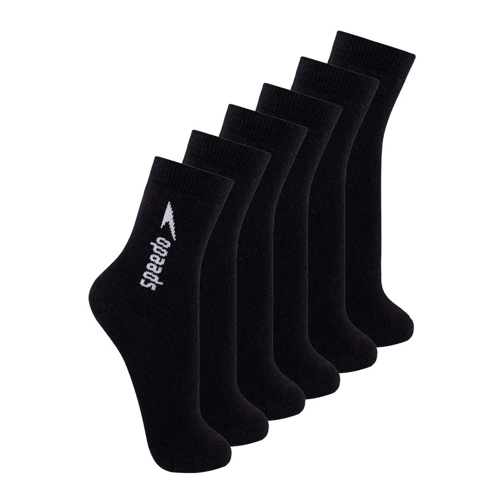 Kit com 6 Pares de Meias Esportiva Cano Médio Speedo 8032