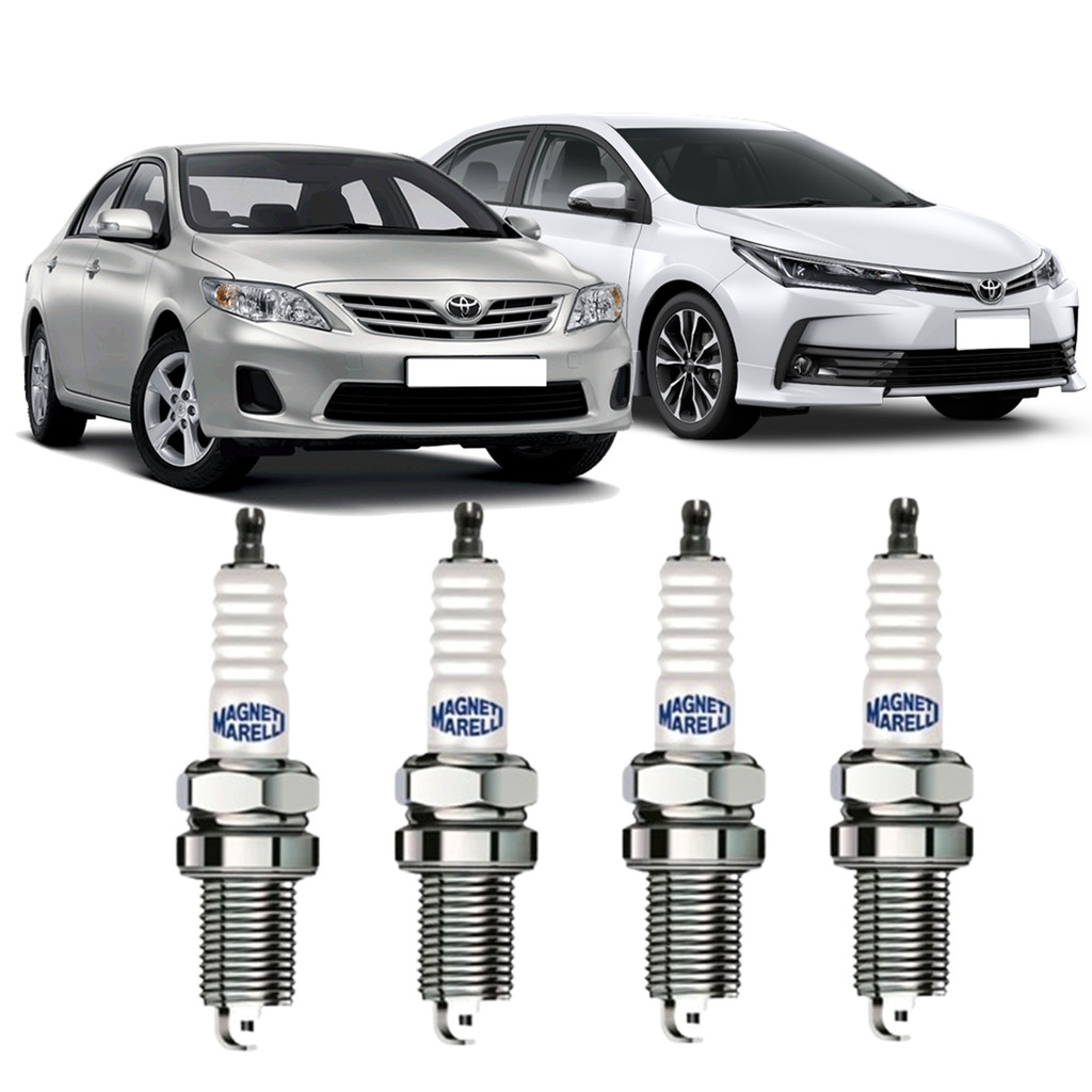 Jogo Velas Ignicao Iridum Corolla 1.8 Dual / 2.0 Vvt-i 16v