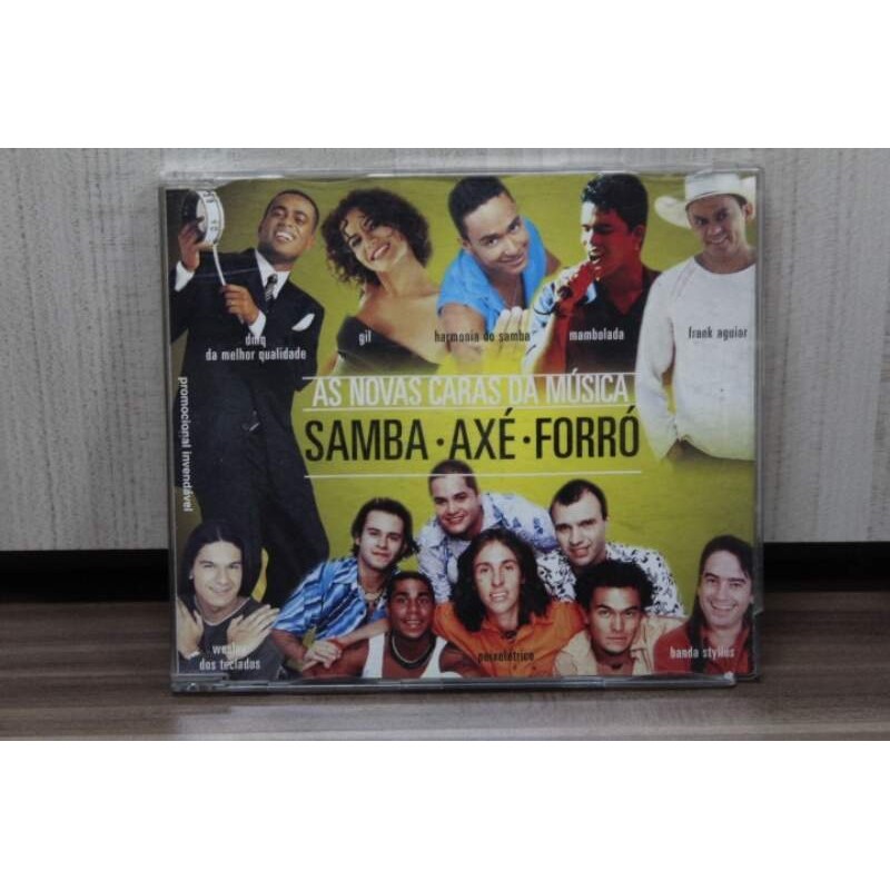 CD As Novas Caras da Música Samba, Axé e Forró