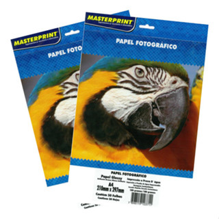 Papel Fotográfico 100 Folhas Foto Glossy 180g A4 Brilho em Oferta na Shopee