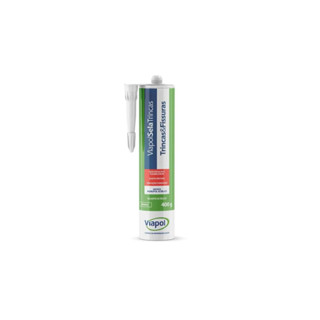 Selante Acrílico Flex Sela Trinca 400GR Viapol em Oferta na Shopee