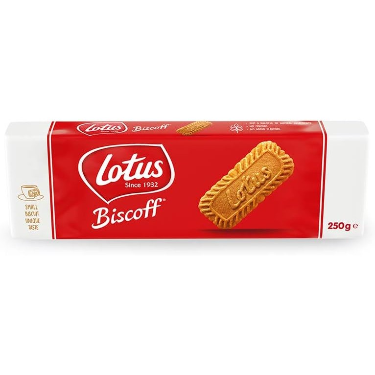 Biscoito Belga Doce Bíscoff Caramelizados Lotus 250g