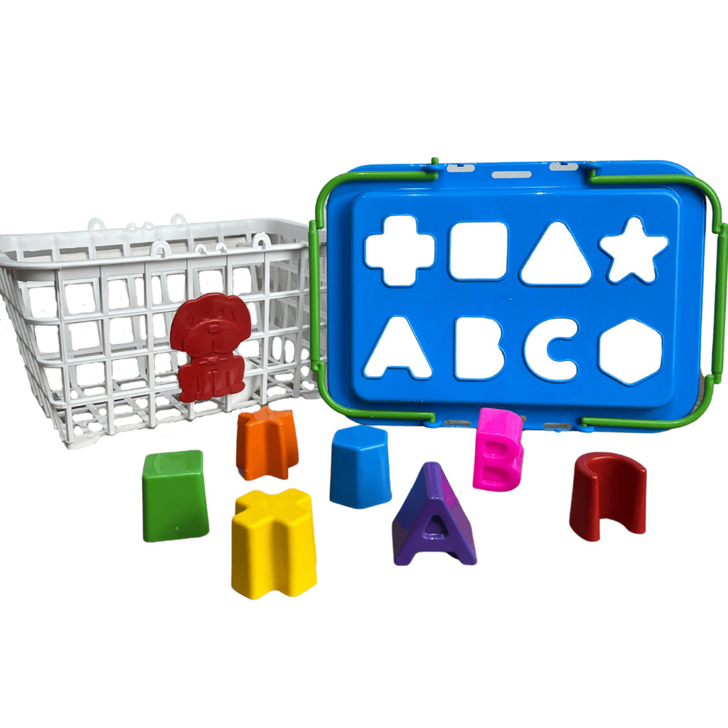 Brinquedo Educativo Bloco Caixa Didática Criativo 8 Peças