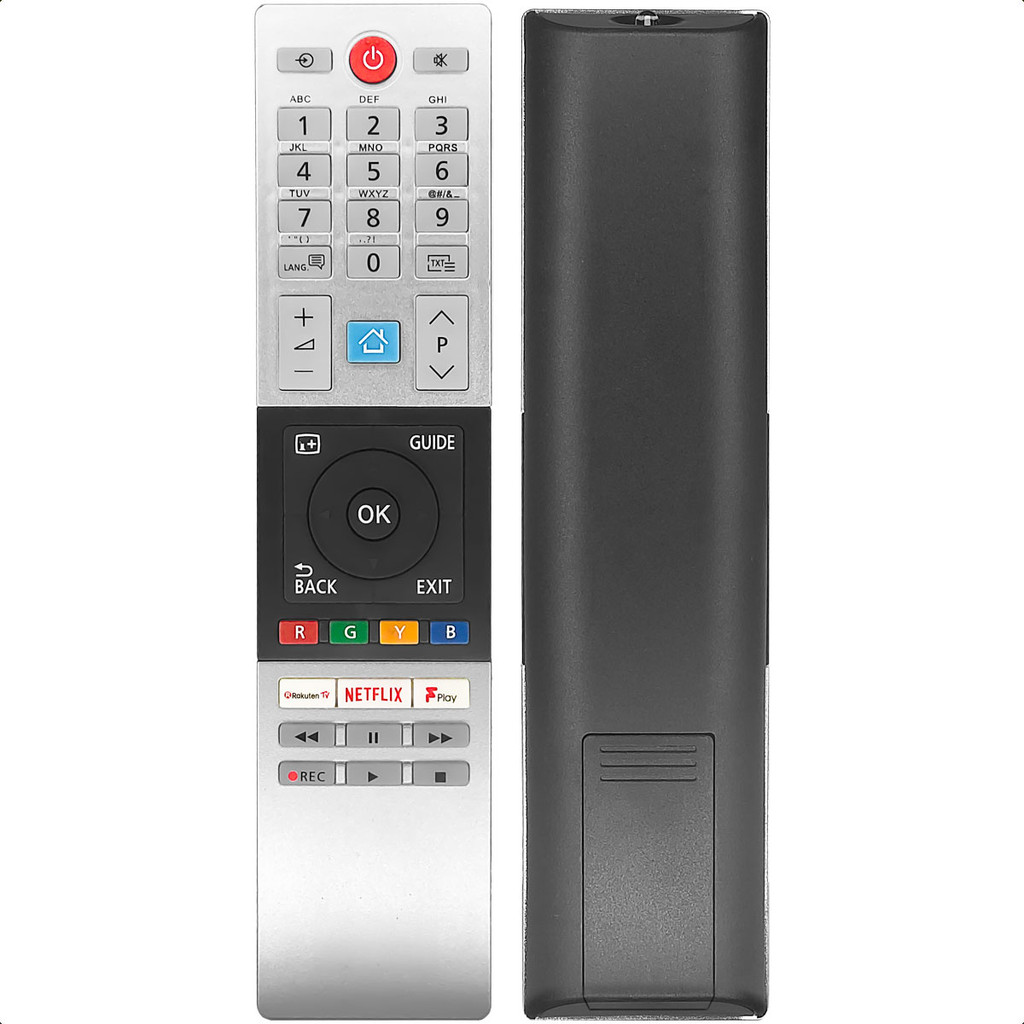 Controle Remoto Compativel Com Tv Semp Toshiba Netflix Rakuten