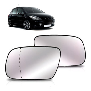 Lente Retrovisor Peugeot 307 de 2001 Até 2012 Asférico em Oferta na Shopee